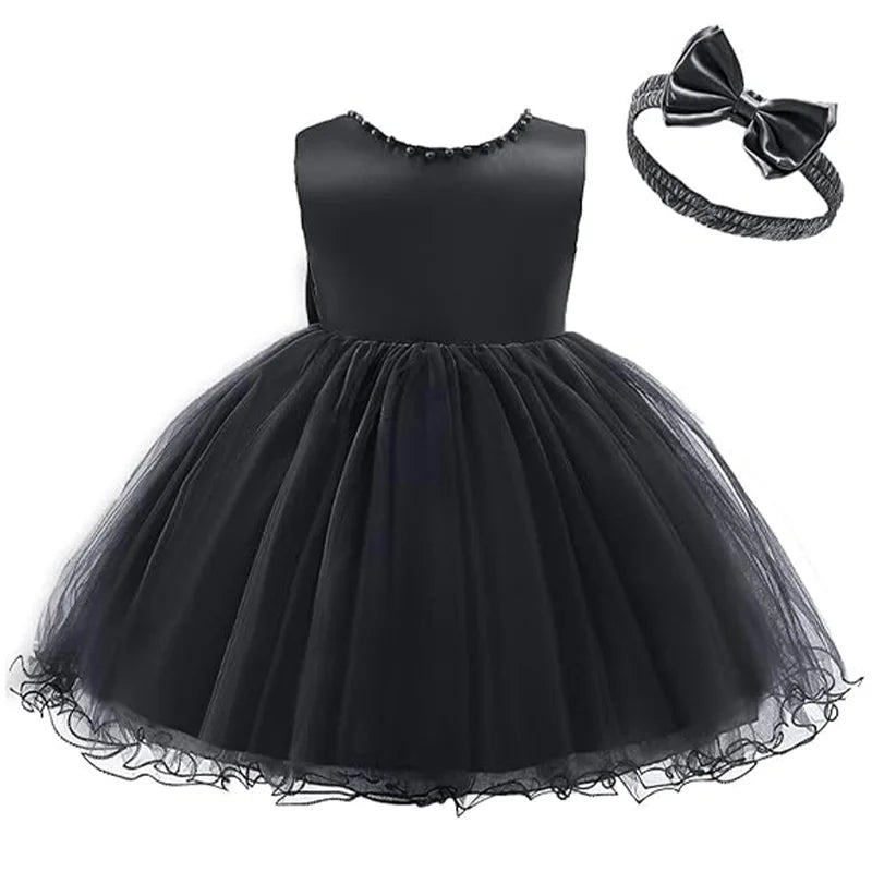 Baby Christmas Costume Christening Princess Dress For Baby Girls Wedding Kids Infant 1st Birthday Party Dress Newborn Clothes