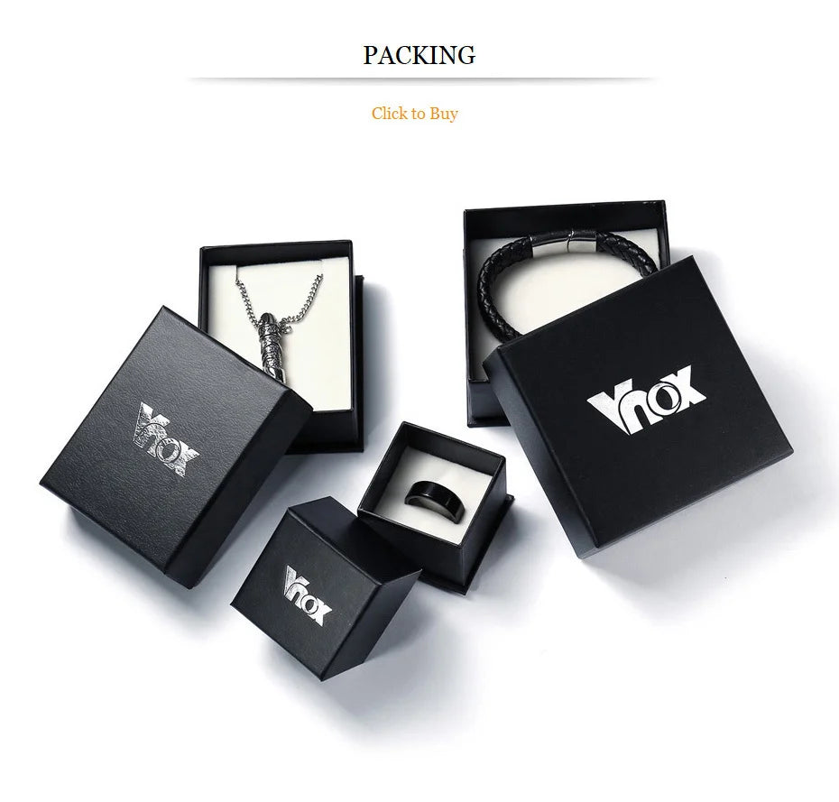 Vnox 6/8mm Black Ring for Men Women Groove Rainbow Stainless Steel Wedding Bands Trendy Fraternal Rings Casual Male Jewelry