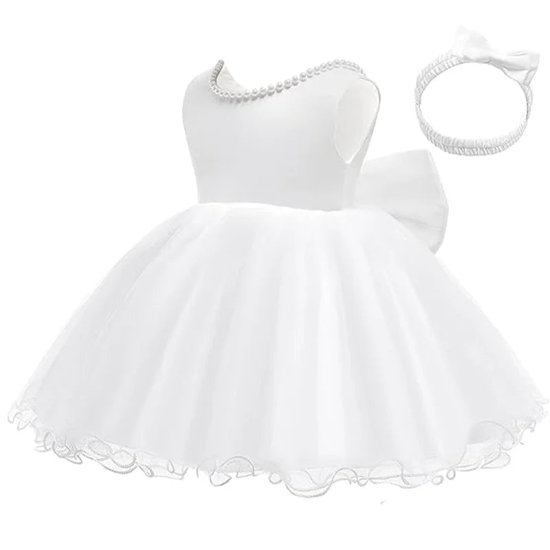 Baby Christmas Costume Christening Princess Dress For Baby Girls Wedding Kids Infant 1st Birthday Party Dress Newborn Clothes