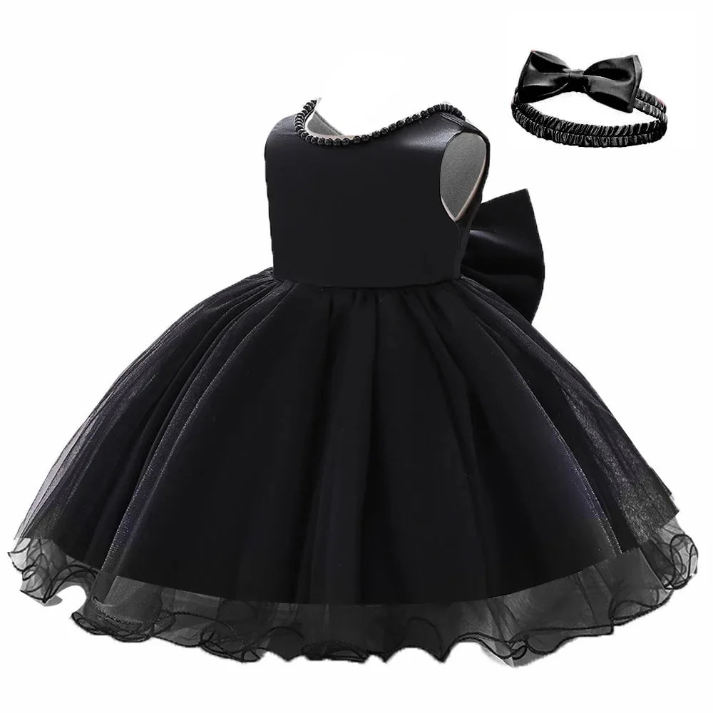 Baby Christmas Costume Christening Princess Dress For Baby Girls Wedding Kids Infant 1st Birthday Party Dress Newborn Clothes