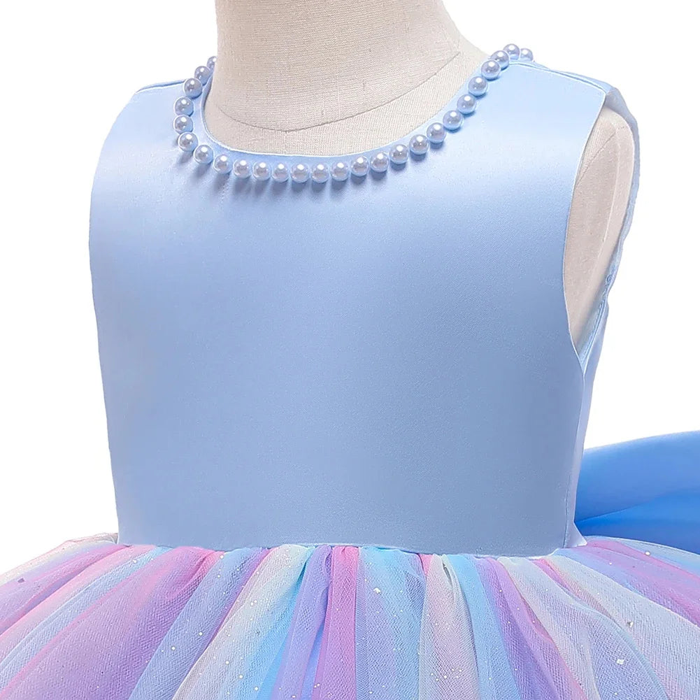 Baby Christmas Costume Christening Princess Dress For Baby Girls Wedding Kids Infant 1st Birthday Party Dress Newborn Clothes