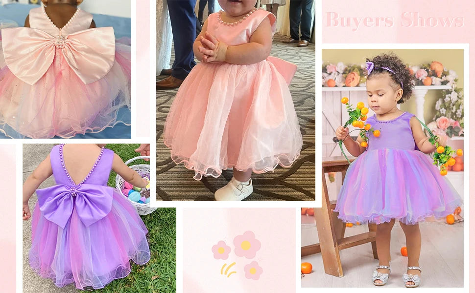 Baby Christmas Costume Christening Princess Dress For Baby Girls Wedding Kids Infant 1st Birthday Party Dress Newborn Clothes