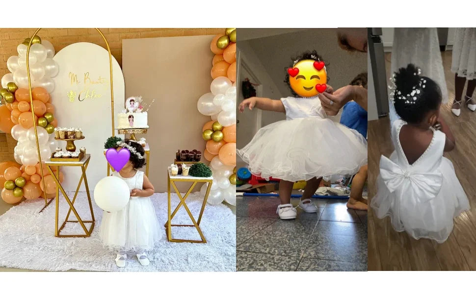 Baby Christmas Costume Christening Princess Dress For Baby Girls Wedding Kids Infant 1st Birthday Party Dress Newborn Clothes