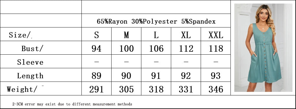 Vintage Elegant 2023 Summer Casual A-Line Womens Pullover Loose Pocket Dress Chic O-Neck Solid Sleeveless Long Dresses For Women